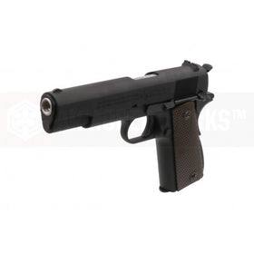 CYBERGUN COLT 1911A1 (BLACK)-Pistols-Crown Airsoft