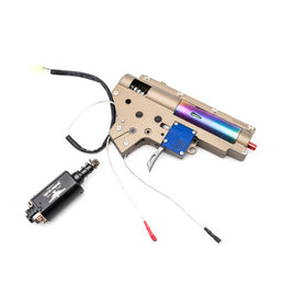 Joules Modify Custom Ver.2 ECU Electric Gear Box w/ Ultrahigh Speed Motor for AEG M4 / M16 Airsoft AEG Series ( Ver.2 Gear Box Wired: Rear Wired )-ECU-Crown Airsoft