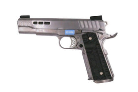 AEG KP 1911 GBB Pistol ( Silver )-Pistols-Crown Airsoft