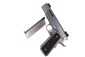 AEG KP 1911 GBB Pistol ( Silver )-Pistols-Crown Airsoft