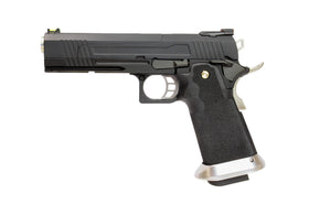 AW Custom AW-HX1002 Split Frame Hi-Capa GBB Pistol (Black)-Pistols-Crown Airsoft