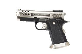 WE Tech Hi-Capa Force 3.8 Deinonychus GBB Pistol (Silver)-Pistols-Crown Airsoft