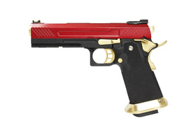 AW Custom AW-HX1104 Hi-Capa GBB Pistol (RED)-Pistols-Crown Airsoft