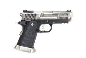 WE Tech Hi-Capa Force 3.8 Brontosaurus GBB Pistol (Silver)-Pistols-Crown Airsoft