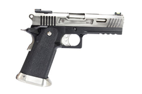 WE Tech Hi-Capa Force 4.3 Allosaurus GBB Pistol (Silver)-Pistols-Crown Airsoft