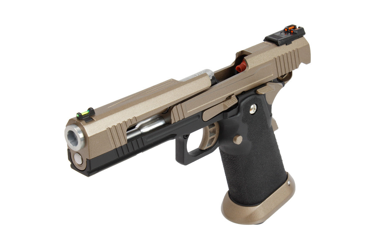 AW Custom AW-HX1001 Split Frame Hi-Capa GBB Pistol (Two-Tone)