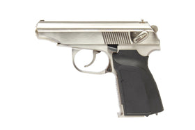 WE Tech Makarov GBB Pistol (Silver)-Pistols-Crown Airsoft