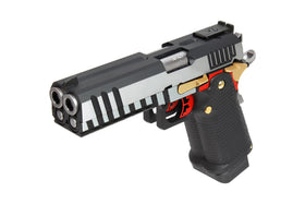 AW Custom AW-HX2101 Double Barrel 1911 Hi-Capa Gas Blowback Airsoft Pistol-Pistols-Crown Airsoft