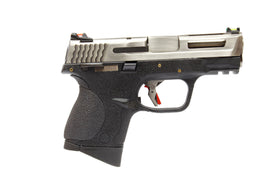WE Tech BB FORCE Compact T6B Full-Auto (SV Stealth Slide/SV Barrel/BK Frame)-Pistols-Crown Airsoft