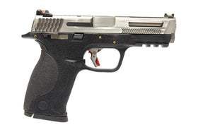 WE Tech BB FORCE GBB Pistol T6B Full-Auto(SV Slide/SV Barrel/BK Frame)-Pistols-Crown Airsoft