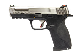 WE Tech BB FORCE GBB Pistol T6B Full-Auto(SV Slide/SV Barrel/BK Frame)-Pistols-Crown Airsoft