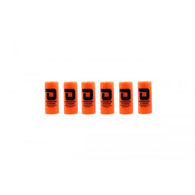 DOMINATOR™ 12 GAUGE GAS SHOTGUN SHELL HULLS - ORANGE (6 HULLS/UNIT - Orange)-Accessories-Crown Airsoft