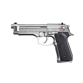 WE Tech M92 GBB Pistol (Gen 2, Silver)-Pistols-Crown Airsoft