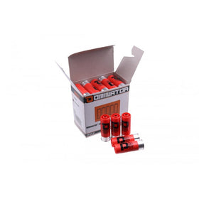 DOMINATOR 12 Gauge Gas Shotgun Shells Pack (25 Shells/Pack-Red)-Accessories-Crown Airsoft