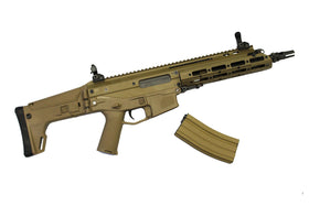 WE Tech MSK E02 AEG Rifle (Tan)-Rifles-Crown Airsoft