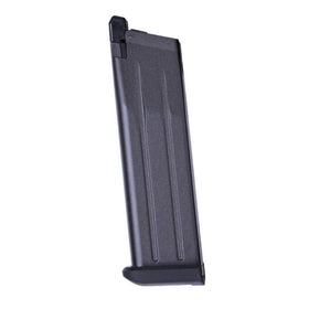 WE 28 Round Gas Magazine for Hi-Capa 4.3 GBB (Black / Tan)-Pistol Magazines-Crown Airsoft