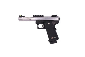 WE GALAXY HI-CAPA PREMIUM S SILVER SLIDE R FRAME-Pistols-Crown Airsoft