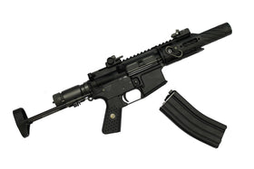 WE-Tech R5C Air Gas Blow Back Rifle (Black)-Rifles-Crown Airsoft